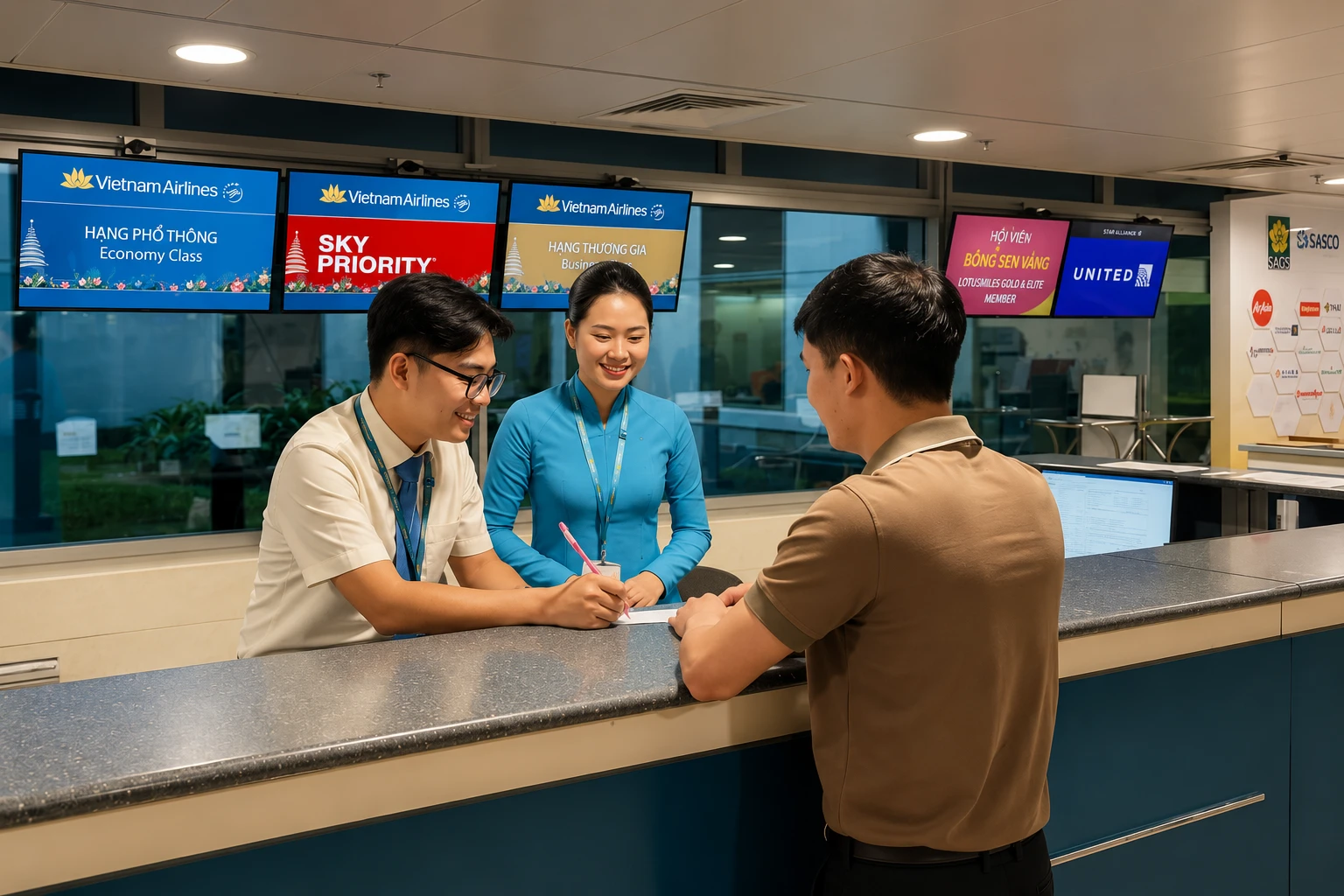 Fast Track Departure or Connecting Flight